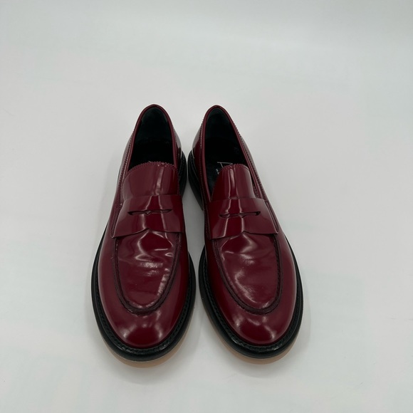 Agl Shoes - New with out tags womans A.G.L SIRENA PENNY LOAFER IN MAGENTA LEATHER
Size 7